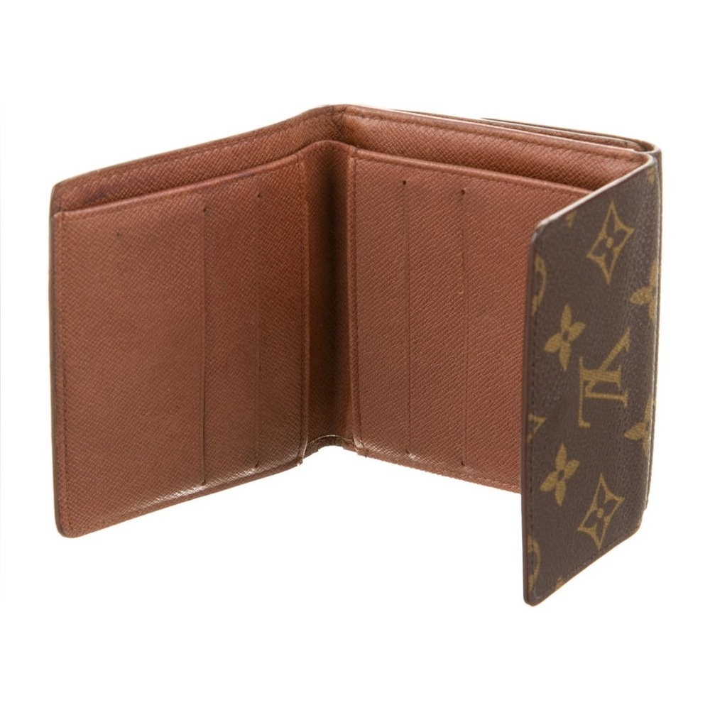 Authentic Louis Vuitton Monogram Small Doublesided Wallet - Picture 3 of 5